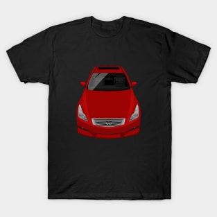 G37 Coupe 4th gen 2010-2015 - Red T-Shirt